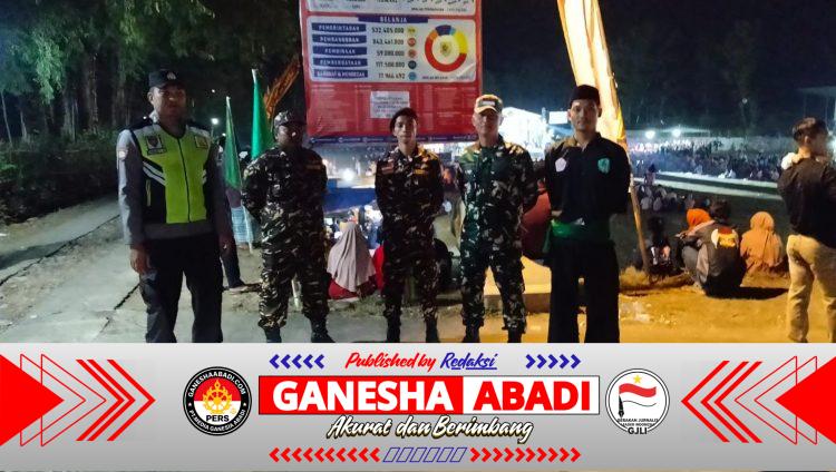 TNI Bersama Linmas Bersinergi Jaga Kondusivitas Wilayah