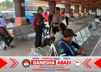 Patroli Kamtibmas di Terminal Ubung, Polsek Denpasar Utara Cegah Premanisme dan Jaga Rasa Aman Masyarakat