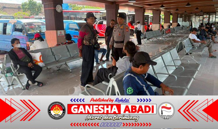 Patroli Kamtibmas di Terminal Ubung, Polsek Denpasar Utara Cegah Premanisme dan Jaga Rasa Aman Masyarakat