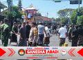 Bhabinkamtibmas Polsek Dentim Atensi Sejumlah Prosesi Ngaben, Pastikan Kegiatan Berjalan Aman dan Lancar