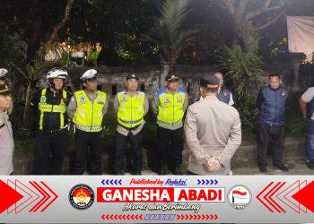 Patroli Skala Besar Malam Minggu, Polsek Dentim Perkuat Keamanan dan Ketertiban Masyarakat
