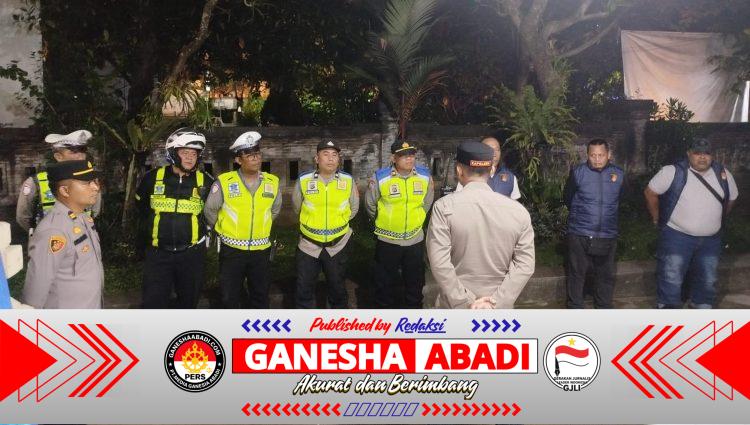 Patroli Skala Besar Malam Minggu, Polsek Dentim Perkuat Keamanan dan Ketertiban Masyarakat