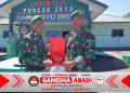 Kodim 1714/Puncak Jaya Gelar Korps Rapot Pindah Satuan dan Penerimaan Personel Baru