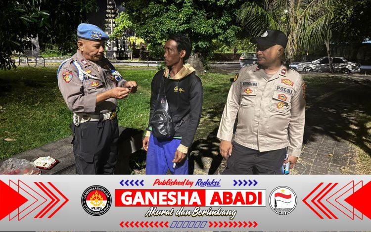 Polsek Kawasan Pelabuhan Benoa Gelar Tibduktang, Tiga Penduduk Pendatang Terjaring Pemeriksaan Administrasi
