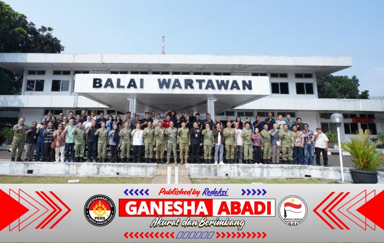 Perkuat Sinergi Informasi, Kapuspen TNI Gelar Dialog Bersama Insan Pers