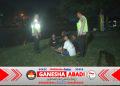Patroli Malam di Bantaran Sungai Taman Pancing, Polsek Denpasar Selatan Imbau Warga Jaga Kamtibmas