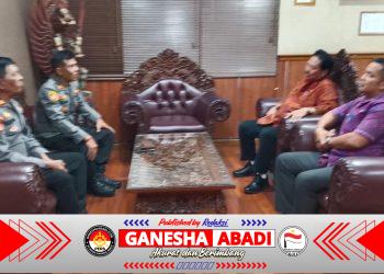 Kapolsek Dentim Gelar Sambang Kamtibmas ke DPRD Bali, Bangun Kolaborasi Jaga Kondusivitas Wilayah