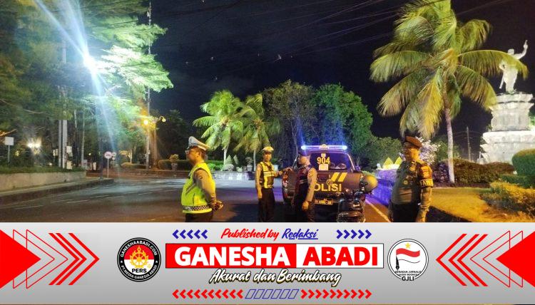 Polsek Dentim Tingkatkan Pengawasan Aktivitas Malam Hari Melalui Patroli KRYD di Jalur-jalur Rawan