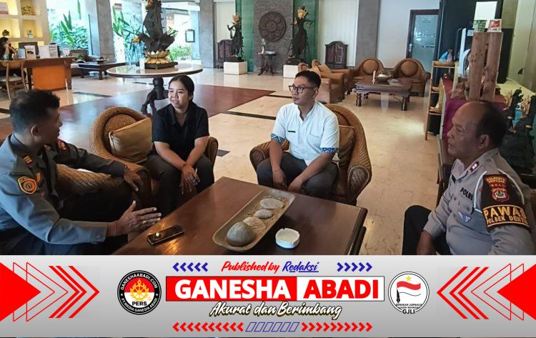 Kapolsek Dentim Perkuat Sinergitas Kamtibmas Melalui Ngopi Kamtibmas Bersama Manajemen Hotel Cakra