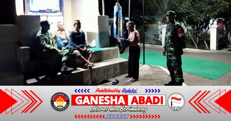 Koramil 01/Wonogiri Kota Intensifkan Patroli Malam Demi Ciptakan Lingkungan Aman dan Kondusif