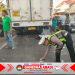 Dahului Truk di Jalan Nasional Banyuwangi-Jember, Pengendara Motor Tewas di TKP