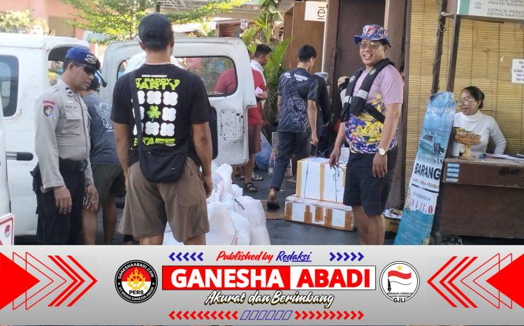 Satpolairud Pos Sanur Perkuat Pengamanan Dermaga, Berikan Rasa Aman bagi Penumpang Penyeberangan