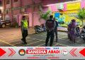 Patroli Blue Light Polsek Denbar Sisir Kawasan Pertokoan dan Perbankan, Cegah Aksi Kriminalitas Malam Hari