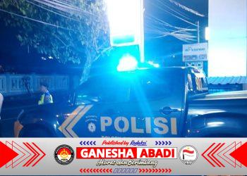Patroli Subuh Polsek Denpasar Barat , Antisipasi Balap Liar dan Jaga Kamtibmas