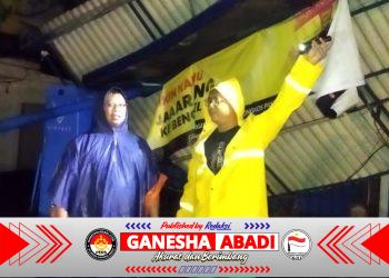 Polsek Denpasar Barat Lakukan Monitoring Dampak Hujan Deras, Pohon Tumbang dan Sejumlah Bangunan Rusak Terpantau