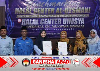 Penguatan LP3H dan Pendamping Halal Jadi Fokus Benchmarking STAI Al Utsmani di UIMSYA Banyuwangi