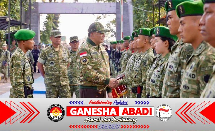 Wapang TNI Bersama Menhan RI Tinjau Lokasi Industri Strategis dan Yonif TP 938/Pancasona di Jawa Barat