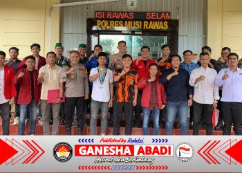 Sinergitas “Nyago Musi Rawas”, Kapolres Sambut Hangat Kunjungan Mahasiswa dan OKP Cipayung,,,,