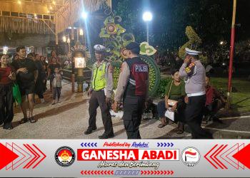 Pastikan PKB XLVIII Tahun 2026 Berjalan Aman, Polsek Dentim Intensifkan KRYD di Kawasan Art Centre Denpasar