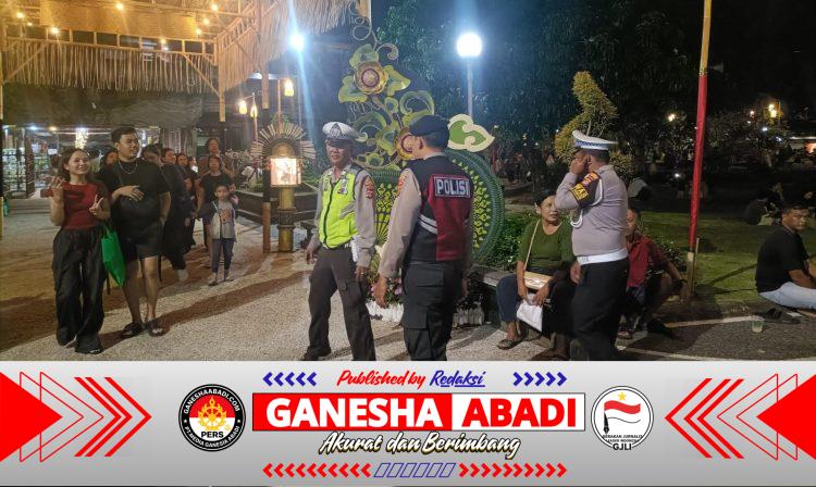 Pastikan PKB XLVIII Tahun 2026 Berjalan Aman, Polsek Dentim Intensifkan KRYD di Kawasan Art Centre Denpasar