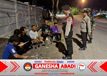 KRYD Yustisi dan Patroli Gabungan Polsek Kawasan Pelabuhan Benoa Ciptakan Situasi Kondusif dan Cegah Tindak Kriminalitas