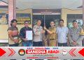 Kades Muara Rengas Serahkan Senpira ke Polsek Muara Lakitan,,