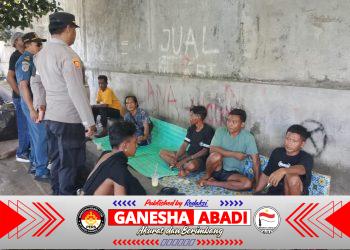 Sambang Kamtibmas Polsek Pelabuhan Benoa, Pantau Kegiatan ABK