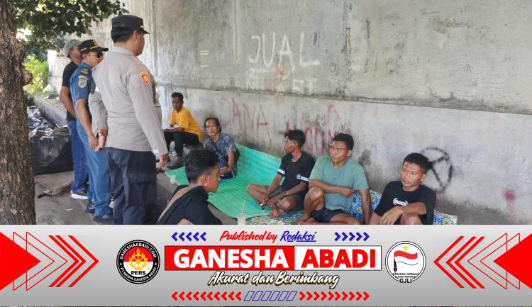 Sambang Kamtibmas Polsek Pelabuhan Benoa, Pantau Kegiatan ABK