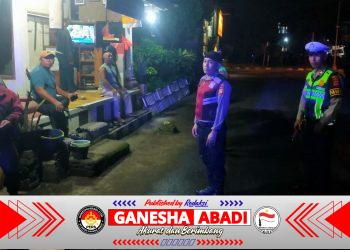 Blue Light Patrol Polsek Dentim Sisir Jalur Rawan, Tekan Potensi Kejahatan Jalanan