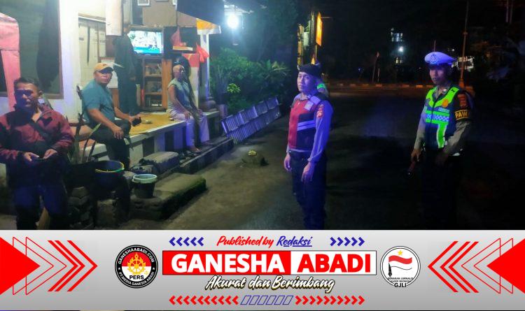 Blue Light Patrol Polsek Dentim Sisir Jalur Rawan, Tekan Potensi Kejahatan Jalanan