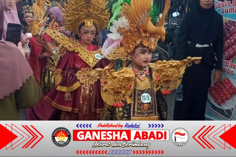 Karnaval Panas Terik Tak Redam Semangat Anak TK Hotijah Pondoknongko di Acara Perpisahan 2026