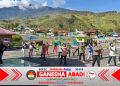 Kodim 1714/Puncak Jaya Laksanakan Kegiatan Jumat Sehat