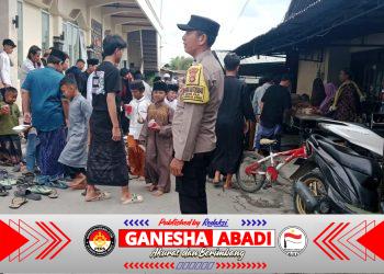 Polsek Denpasar Utara Laksanakan Pengamanan Ibadah Sholat Jumat, Wujud Kehadiran Polri di Tengah Masyarakat
