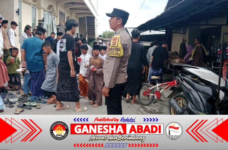 Polsek Denpasar Utara Laksanakan Pengamanan Ibadah Sholat Jumat, Wujud Kehadiran Polri di Tengah Masyarakat