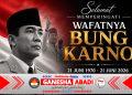 Bangsa Indonesia Peringati 56 Tahun Wafatnya Bung Karno: Warisan Nasionalisme dan Kedaulatan Terus Dijaga