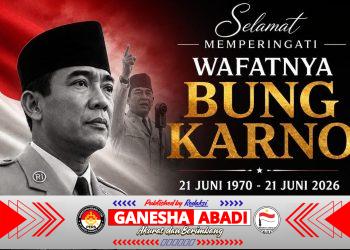 Bangsa Indonesia Peringati 56 Tahun Wafatnya Bung Karno: Warisan Nasionalisme dan Kedaulatan Terus Dijaga