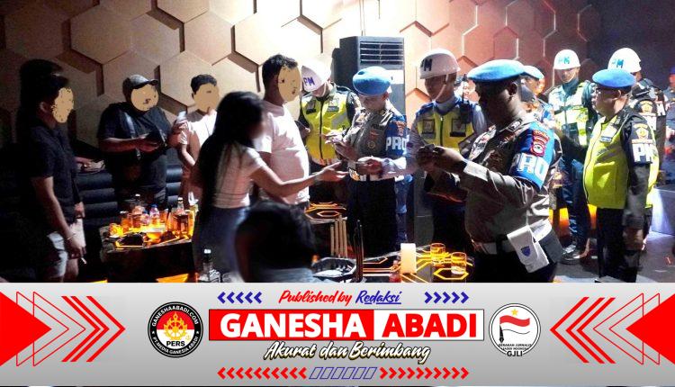Pomau Lanud Sjamsudin Noor Bersama Polri Gelar Razia THM, Tegakkan Disiplin dan Jaga Marwah Institusi