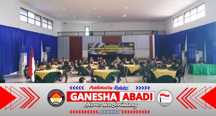 Korem 101/Antasari Gelar Sosialisasi P4GN, Tegaskan Komitmen Bersih dari Narkoba