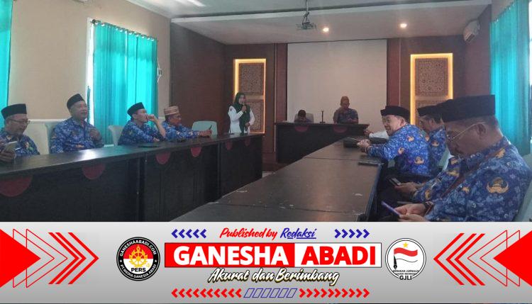 Kepala KUA se-Banyuwangi Perkuat Sinergi Pelaksanaan Isbat Nikah Terpadu Melalui Sosialisasi LKKNU