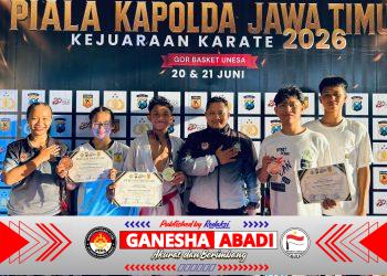 Sambut Hari Bhayangkara ke-80, Atlet Karate Polresta Banyuwangi Borong Medali di Kapolda Jatim Cup 2026