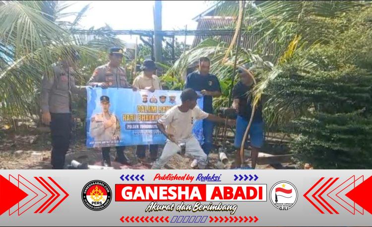 Sambut Hari Bhayangkara ke-80, Polres Musi Rawas Kembali Bangun Sumur Bor Di Masjid Ar Rohman,,