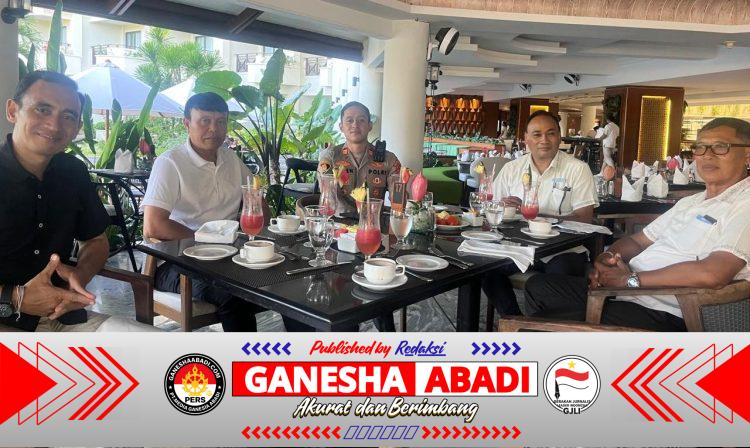 Kapolsek Kuta Selatan Jalin Kemitraan dengan Pelaku Pariwisata, Sambangi Hotel Grand Mirage