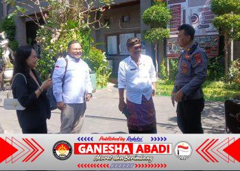 Kapolsek Dentim Gelar Tatap Muka dan Ngopi Kamtibmas Bersama Perbekel Desa Sumerta Kelod