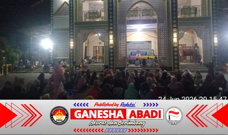 Masjid Baiturrahim Desa Pondoknongko Gelar Santunan Anak Yatim Piatu Malam Rabu, Komitmen Sosial Tetap Dijaga