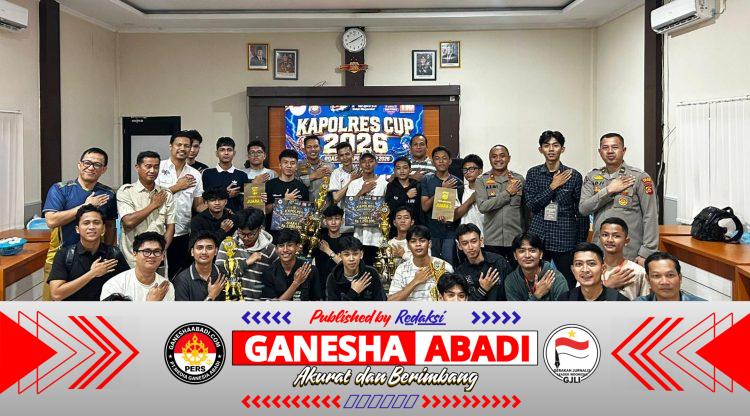 Sambut Hari Bhayangkara ke-80, Polres Musi Rawas Sukses Gelar Turnamen E-Sport Mobile Legends Kapolri Cup 2026