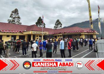 Senam Jumat Sehat Gabungan TNI, Polri dan Pemda Kabupaten Puncak Jaya