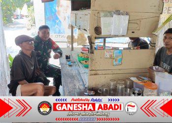 Dari Warung Angkringan, Babinsa Kratonan Bangun Kepercayaan Warga Binaan