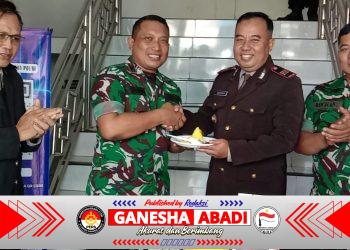 Danramil 03 Serengan dan Anggota Datangi Mapolsek Serengan