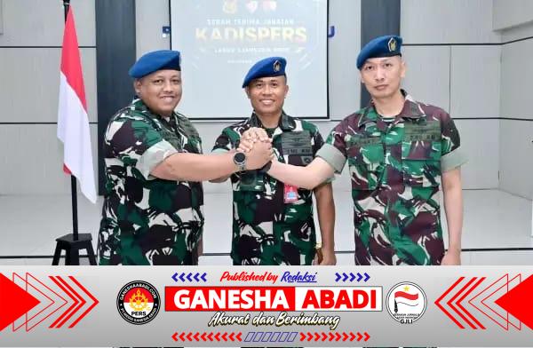 Komandan Lanud Sjamsudin Noor Pimpin Sertijab Kadispers, Tegaskan Pembinaan Personel sebagai Pilar Kekuatan Satuan