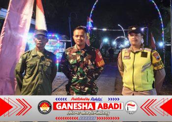 Patroli Malam Cipta Kondisi, TNI-Polri dan Linmas Giriwoyo Bersinergi Jaga Keamanan Wilayah
